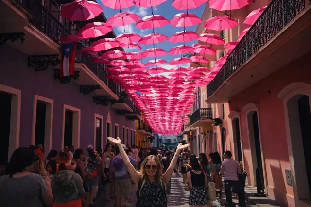Old San Juan walking tour historic cobblestone streets Puerto Rico